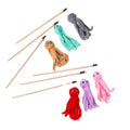 Funnycatstick Cartoon Octopus Shaped Plush Cat Teaser Stick